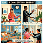 에너지 아끼는 생활 습관 BEST 5